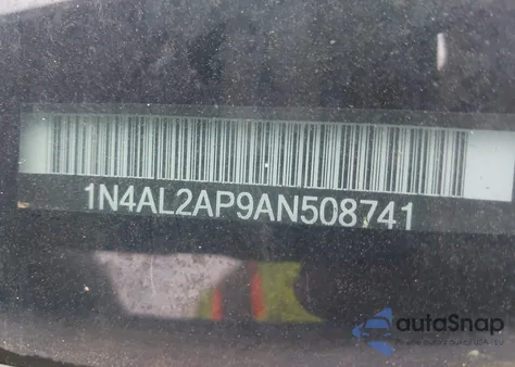 2010 Nissan Altima 2.5 S from USA, damaged, VIN 1N4AL2AP9AN508741